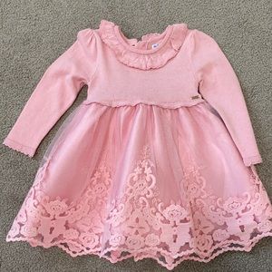 Mayoral 12 month pink dress